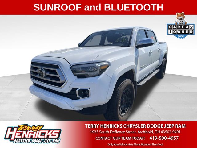 Super White 2020 Toyota Tacoma Pickup Truck Four-Wheel Drive 6-Speed Automatic