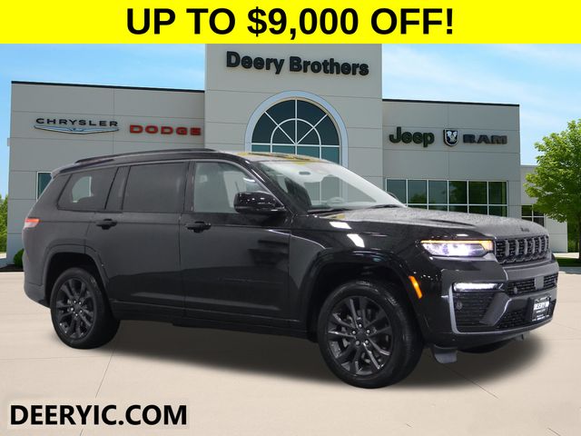 Diamond Black Crystal Pearlcoat 2026 Jeep Grand Cherokee L SUV / Crossover Four-Wheel Drive 8-Speed Automatic