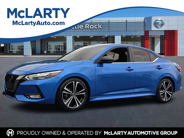 Electric Blue Metallic 2020 Nissan Sentra SR FWD Sedan Front-Wheel Drive Continuously Variable Transmission