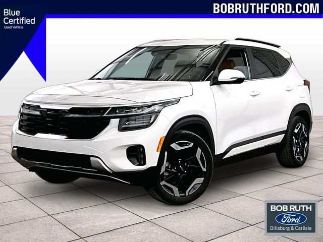 2024 Kia Seltos SX White at South Hills Kia