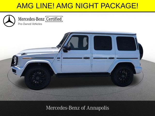 Polar White 2024 Mercedes-Benz G-Class SUV / Crossover All-Wheel Drive 9-Speed Automatic