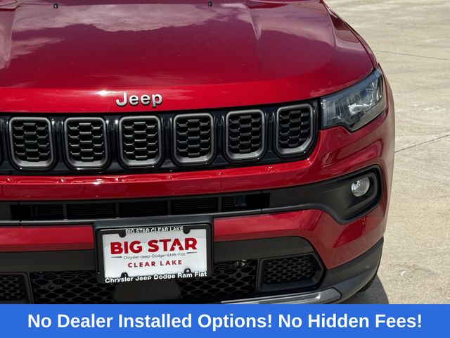 2026 Jeep Compass Latitude Red at Texan Dodge Chrysler Jeep Ram