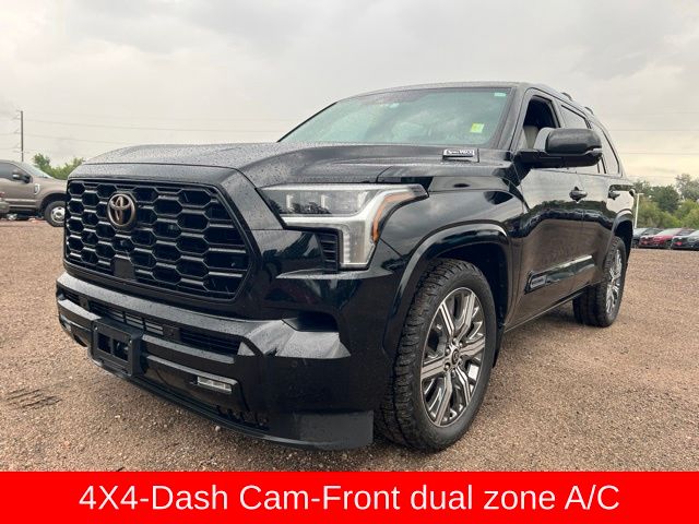 Midnight Black Metallic 2023 Toyota Sequoia SUV / Crossover Four-Wheel Drive Automatic