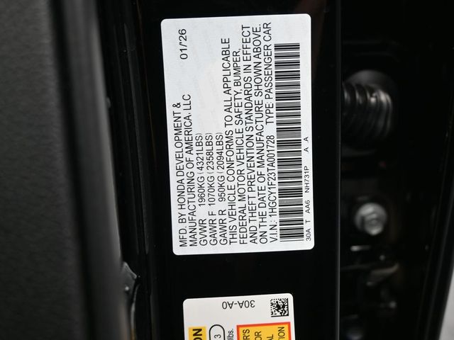Used 2026 Honda Accord Sedan