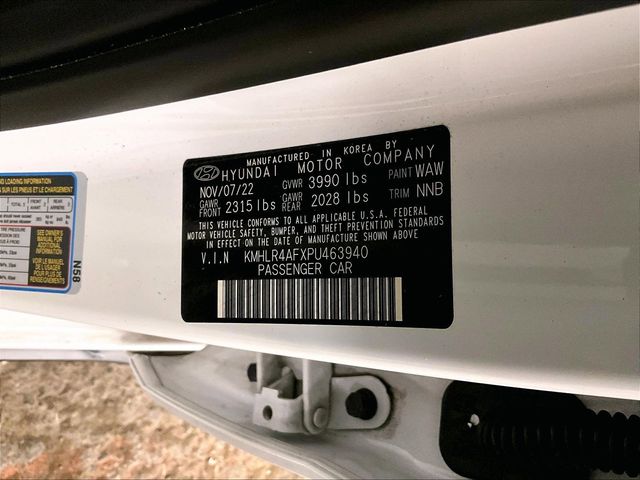 2023 Hyundai Elantra N Line White at Klick Lewis Buick Chevrolet