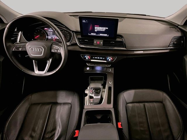 2022 Audi Q5 45 S line Premium White at Sutliff Volkswagen
