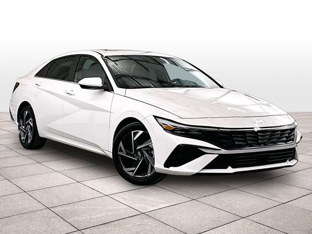 2024 Hyundai Elantra SEL White at Klick Lewis Buick Chevrolet