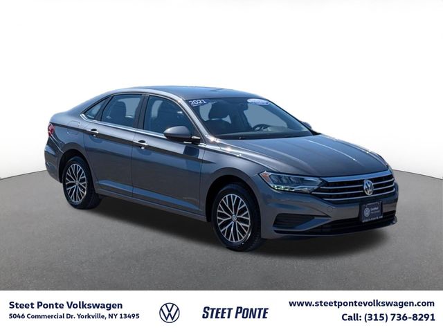 Platinum Gray Metallic 2021 Volkswagen Jetta S FWD Sedan Front-Wheel Drive 8-Speed Automatic