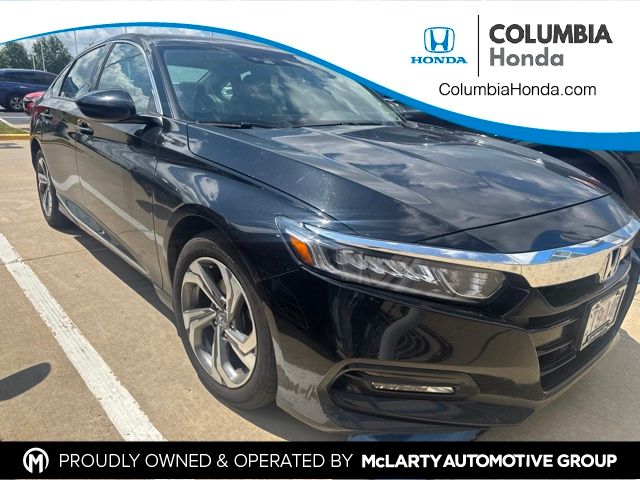 Crystal Black Pearl 2020 Honda Accord Sedan Front-Wheel Drive Continuously Variable Transmission