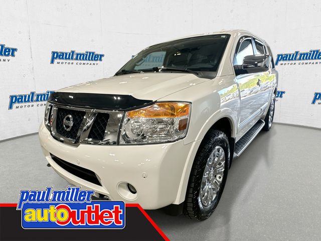 Pearl White 2015 Nissan Armada SUV / Crossover Four-Wheel Drive 5-Speed Automatic Overdrive