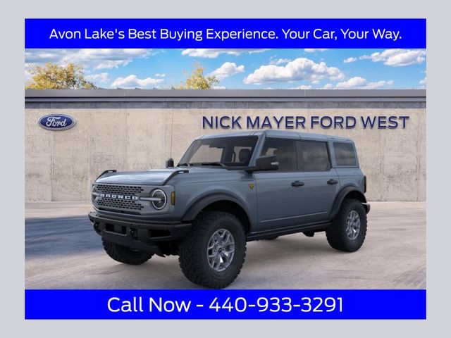 Blue (Azure Gray Metallic) 2025 Ford Bronco SUV / Crossover Four-Wheel Drive Automatic