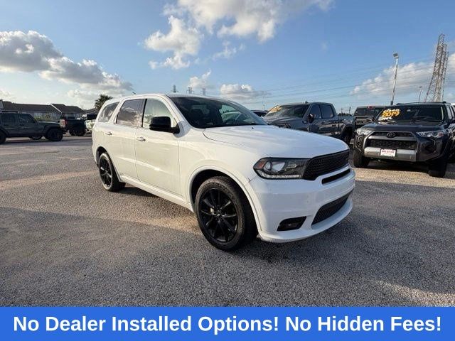 2019 Dodge Durango GT White at Texan Dodge Chrysler Jeep Ram