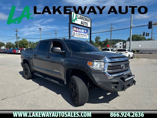 Sunset Bronze Mica 2014 Toyota Tundra Pickup Truck Four-Wheel Drive 6-Speed Automatic Overdrive