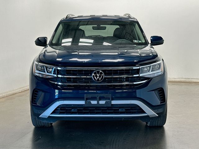 2023 Volkswagen Atlas 2.0T SE w/Technology Blue at Subaru and VW of Moon Township