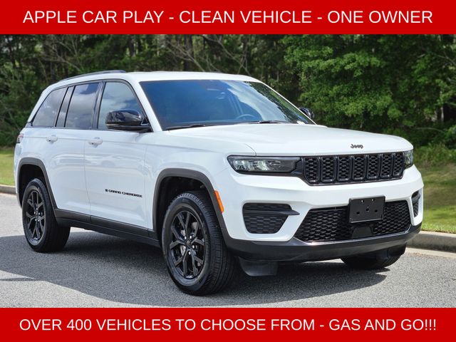 Bright White Clearcoat 2025 Jeep Grand Cherokee Altitude 4WD SUV / Crossover Four-Wheel Drive 8-Speed Automatic