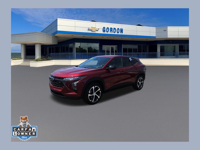 Red (Crimson Metallic) 2024 Chevrolet Trax RS with 1RS FWD SUV / Crossover Front-Wheel Drive 6-Speed Automatic