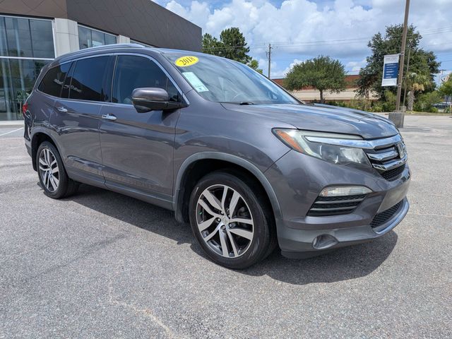 Gray (Modern Steel Metallic) 2018 Honda Pilot SUV / Crossover Front-Wheel Drive 9-Speed Automatic