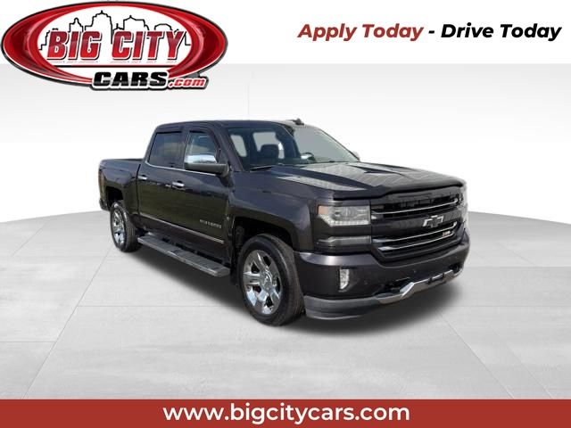 Gray (Tungsten Metallic) 2016 Chevrolet Silverado 1500 Pickup Truck Four-Wheel Drive 6-Speed Automatic Overdrive