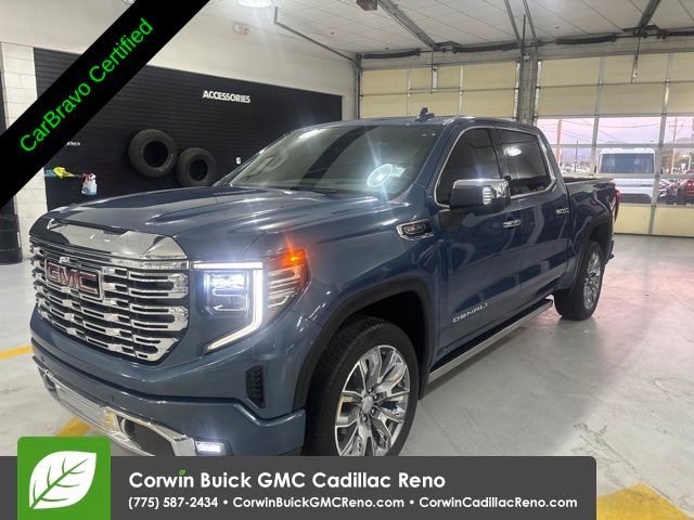Downpour Metallic 2024 GMC Sierra 1500 Pickup Truck Four-Wheel Drive Automatic