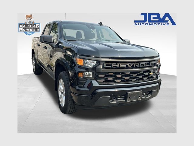 Black 2022 Chevrolet Silverado 1500 Pickup Truck Four-Wheel Drive 8-Speed Automatic