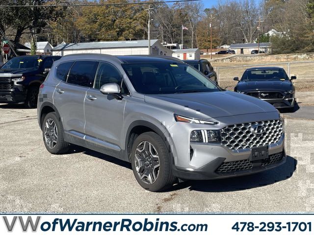 Shimmering Silver 2023 Hyundai Santa Fe Limited FWD SUV / Crossover Front-Wheel Drive Automatic