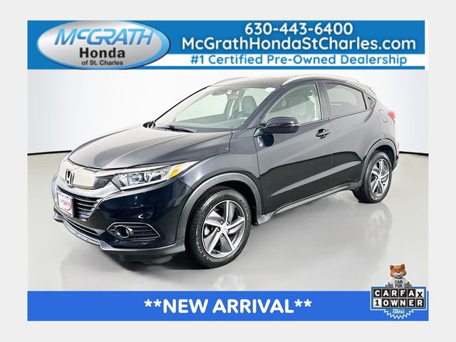 Crystal Black Pearl 2021 Honda HR-V SUV / Crossover All-Wheel Drive Continuously Variable Transmission