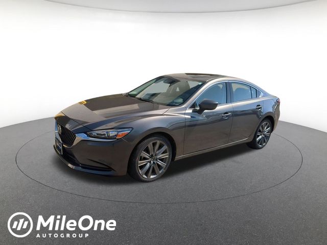 Machine Gray Metallic 2021 Mazda MAZDA6 Touring FWD Sedan Front-Wheel Drive 6-Speed Automatic
