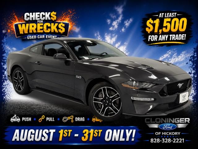 Dark Matter Gray Metallic 2023 Ford Mustang Coupe Rear-Wheel Drive 6-Speed Manual