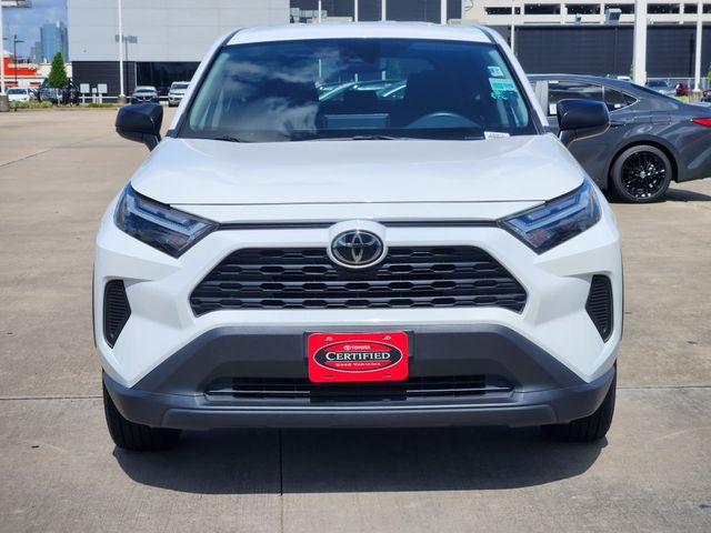 2025 Toyota RAV4 LE White at DeMontrond Auto Country