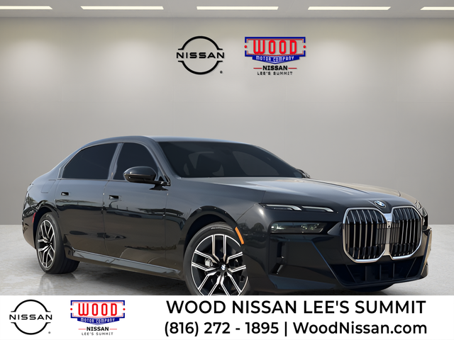 Black Sapphire Metallic 2025 BMW 7 Series Sedan All-Wheel Drive 8-Speed Automatic
