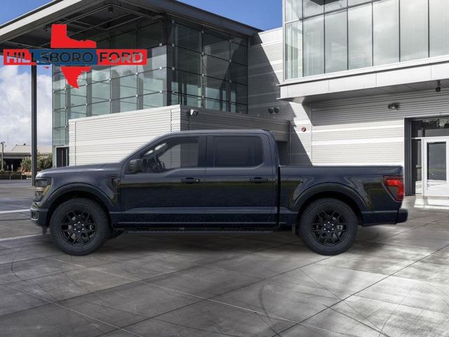 2024 Agate Black Metallic Ford F-150 STX RWD Truck