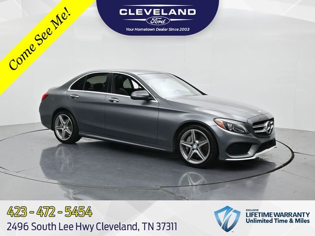 Iridium Silver Metallic 2017 Mercedes-Benz C-Class Sedan All-Wheel Drive 7-Speed Automatic