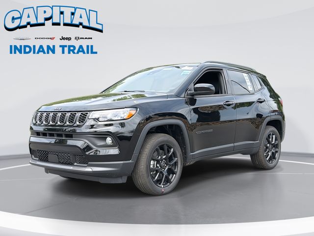 Diamond Black Crystal Pearlcoat 2026 Jeep Compass Latitude 4WD SUV / Crossover Four-Wheel Drive 8-Speed Automatic