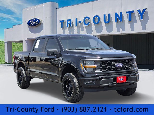 Black Metallic 2025 Ford F-150 Pickup Truck Four-Wheel Drive Automatic
