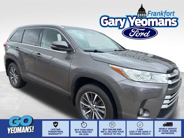 Predawn Gray Mica 2019 Toyota Highlander XLE AWD SUV / Crossover All-Wheel Drive 8-Speed Automatic