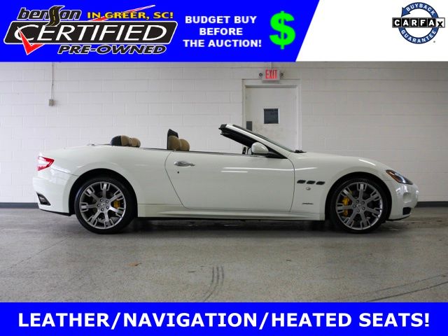 2013 Maserati GranTurismo Convertible RWD