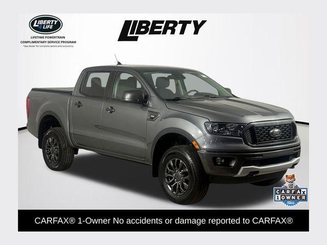 Gray Metallic 2022 Ford Ranger Pickup Truck Four-Wheel Drive Automatic