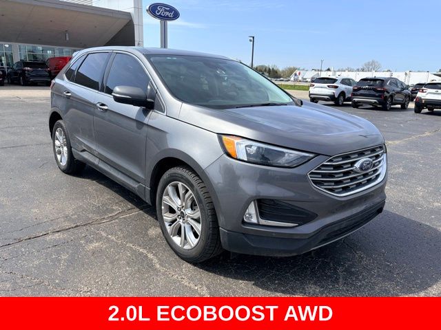 Gray Metallic 2024 Ford Edge SUV / Crossover All-Wheel Drive 8-Speed Automatic