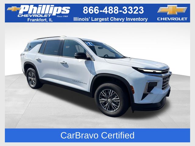 Summit White 2026 Chevrolet Traverse SUV / Crossover Front-Wheel Drive 8-Speed Automatic
