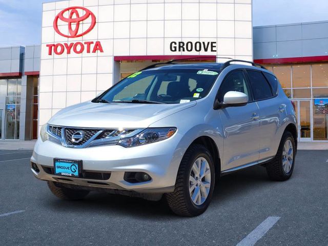 Brilliant Silver Metallic 2012 Nissan Murano SUV / Crossover All-Wheel Drive Continuously Variable Transmission