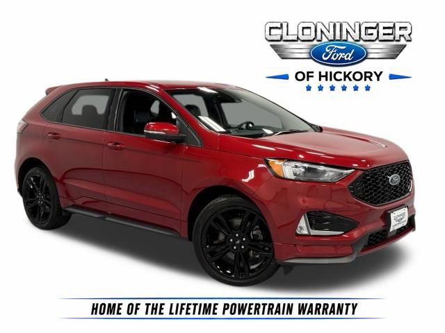 Rapid Red Metallic Tinted Clearcoat 2023 Ford Edge SUV / Crossover All-Wheel Drive 7-Speed Automatic