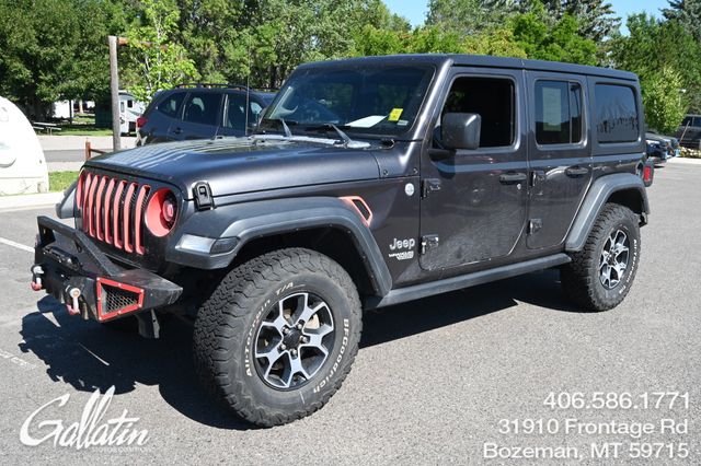 Gray (Granite Crystal Metallic Clearcoat) 2019 Jeep Wrangler SUV / Crossover Four-Wheel Drive 8-Speed Automatic