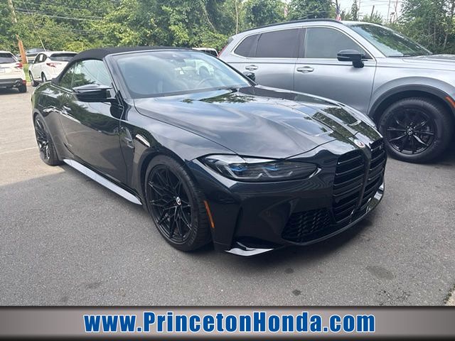 Black Sapphire Metallic 2023 BMW M4 Convertible All-Wheel Drive 8-Speed Automatic