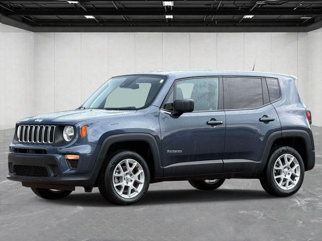 Slate Blue 2023 Jeep Renegade SUV / Crossover Four-Wheel Drive 9-Speed Automatic