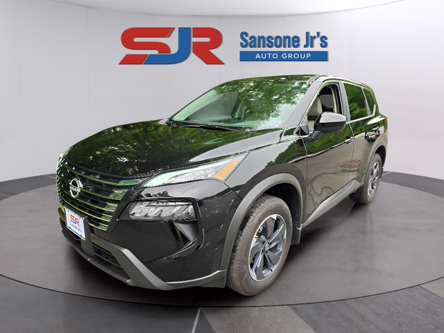 Super Black 2025 Nissan Rogue SUV / Crossover All-Wheel Drive Continuously Variable Transmission
