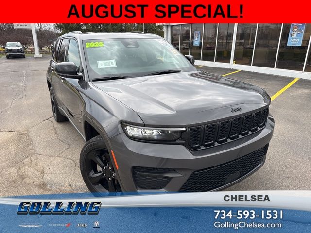 Baltic Gray Metallic Clearcoat 2025 Jeep Grand Cherokee SUV / Crossover Four-Wheel Drive 8-Speed Automatic