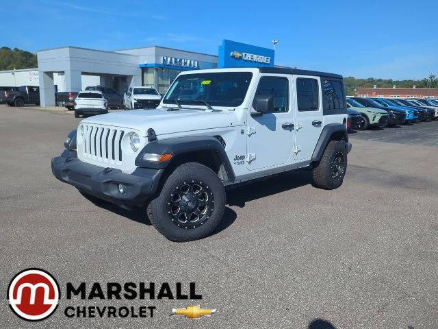 Bright White Clearcoat 2018 Jeep Wrangler SUV / Crossover Four-Wheel Drive 8-Speed Automatic
