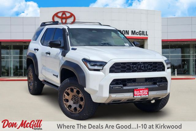 2025 Toyota 4Runner i-FORCE MAX Hybrid Trailhunter White at Don McGill Toyota