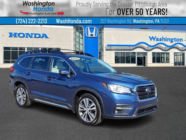 Abyss Blue Pearl 2021 Subaru Ascent Limited 7-Passenger AWD SUV / Crossover All-Wheel Drive Continuously Variable Transmission