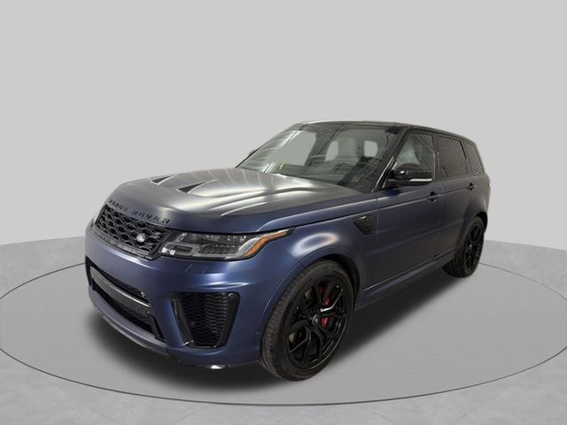 Blue 2019 Land Rover Range Rover Sport SUV / Crossover All-Wheel Drive 8-Speed Automatic